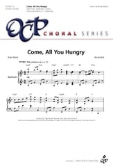 Come, All You Hungry SAB choral sheet music cover